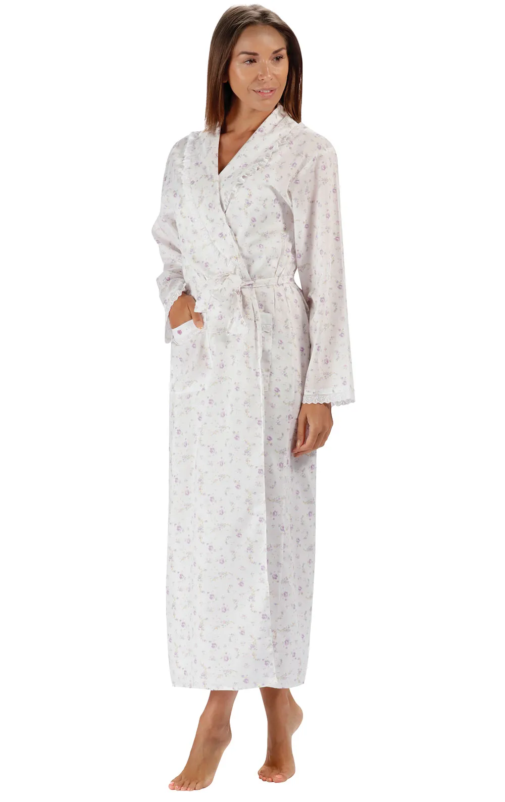 Abigail - Women's Long Sleeve Cotton Robe sold by The 1 For U product image thumbnail 5