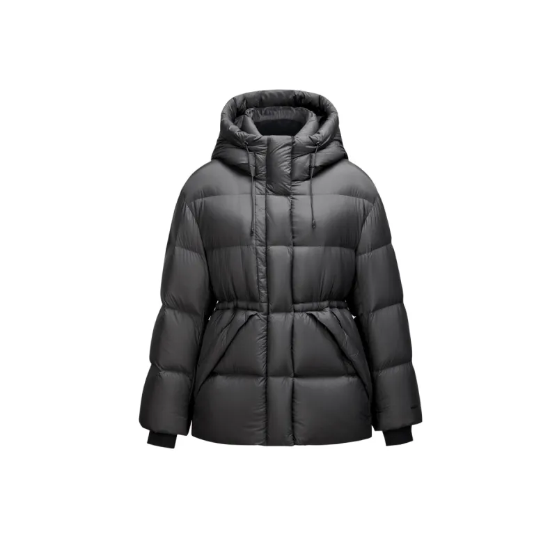 Women's Drawstring Waist Puffer Jacket sold by PEACEBIRD