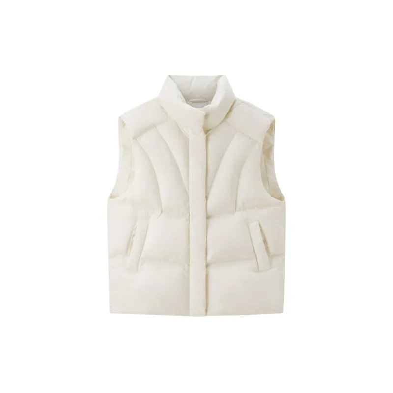 Women's Quilted Vest Style Puffer Jacket sold by PEACEBIRD