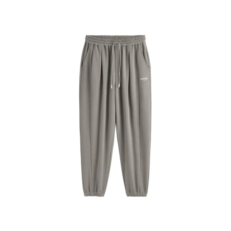 Men's Spliced Drawstring Pants sold by PEACEBIRD