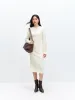 Women's Cable Knit Sweater Dress sold by PEACEBIRD