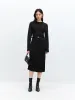 Women's Cable Knit Sweater Dress sold by PEACEBIRD