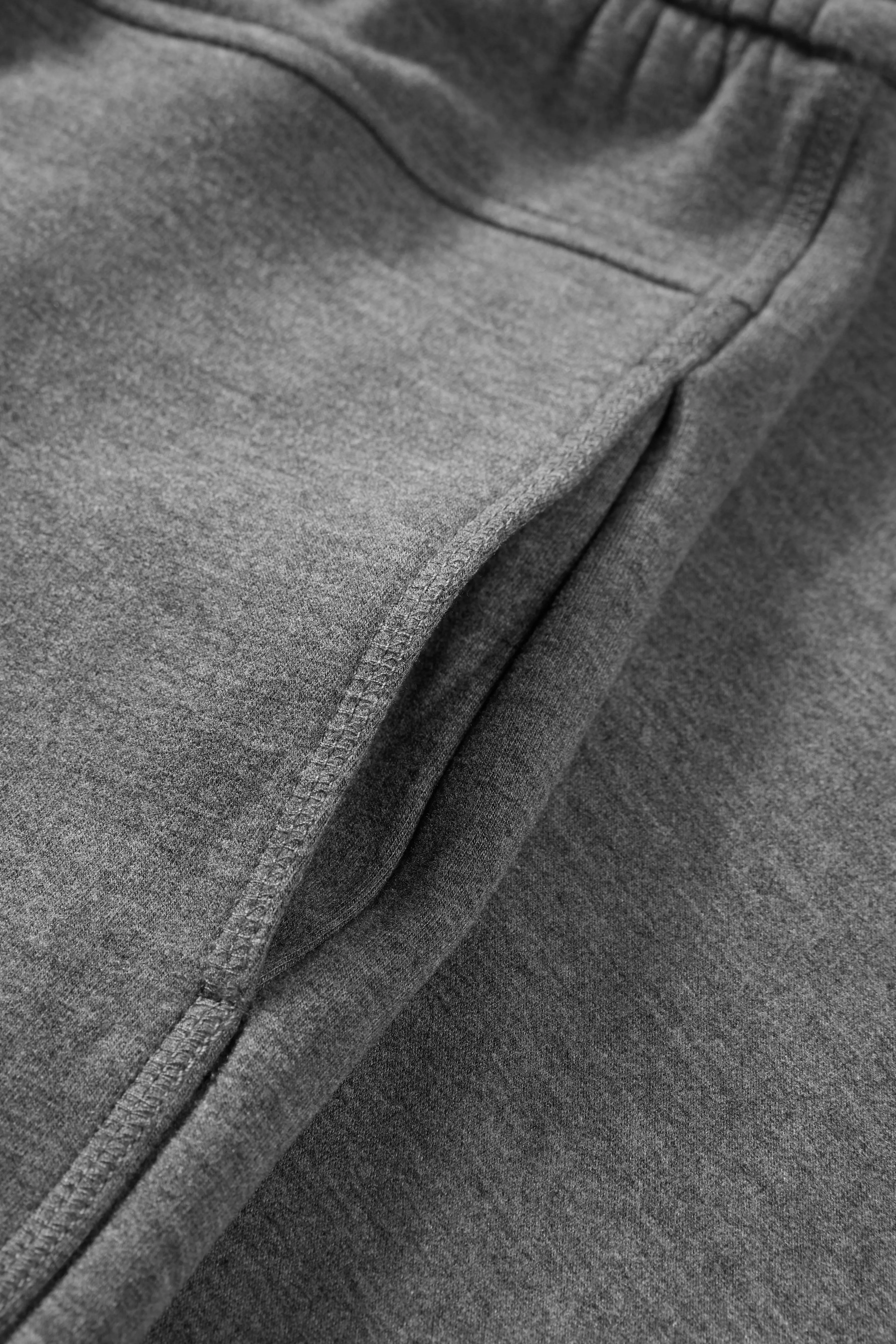 Women's Gray Drawstring Straight Knitted Pants sold by PEACEBIRD product image thumbnail 5