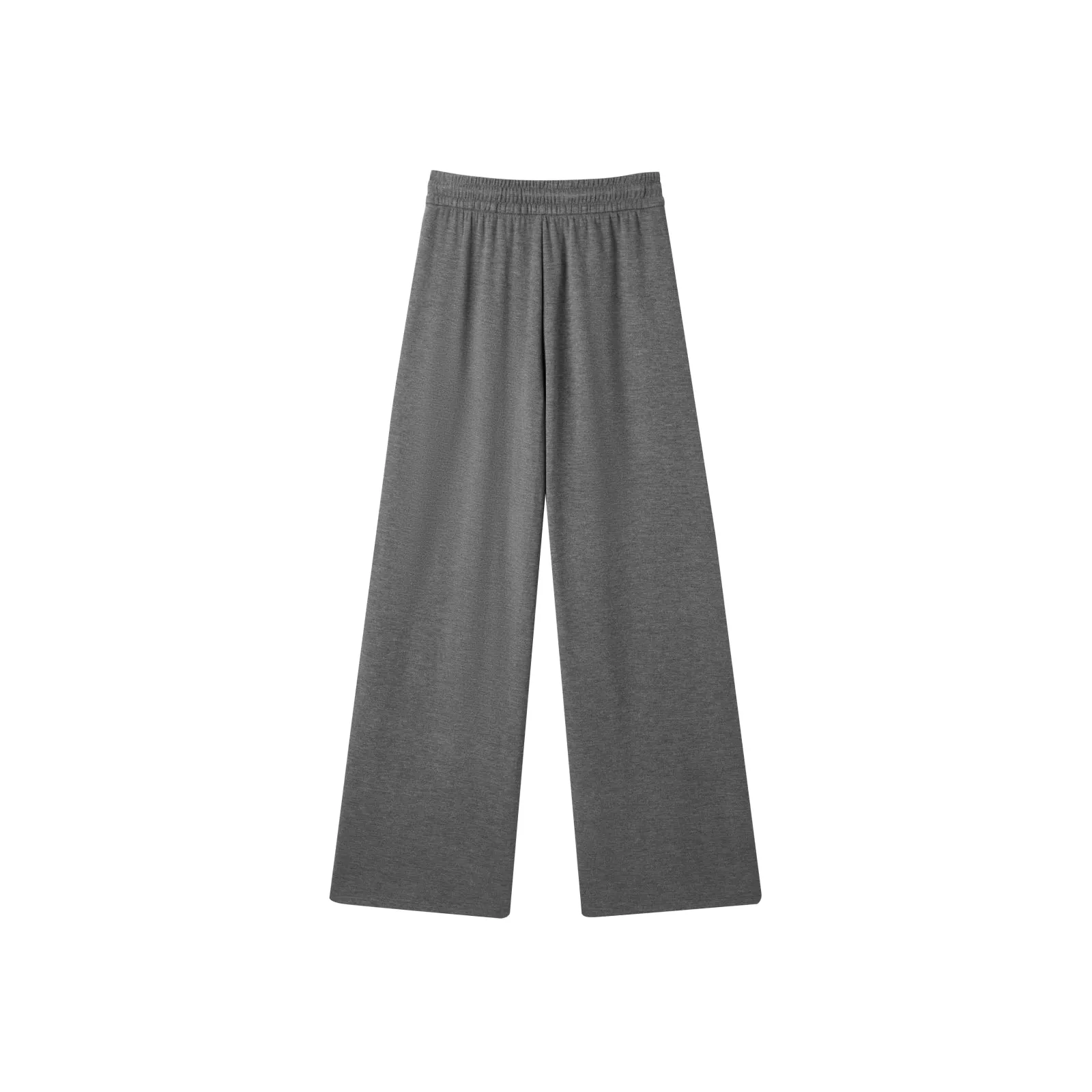 Women's Gray Drawstring Straight Knitted Pants sold by PEACEBIRD product image thumbnail 3