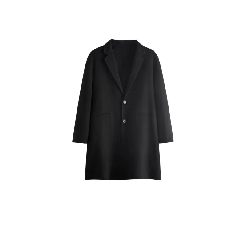 Men's Double-Faced Wool Coat sold by PEACEBIRD