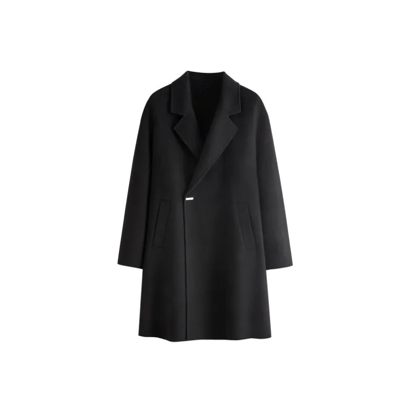 Men's Double-Faced Marino Wool Coat sold by PEACEBIRD