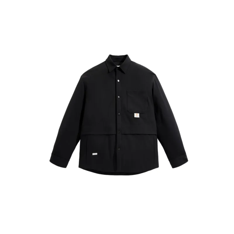 Men's Textured Goose Puffer Jacket sold by PEACEBIRD
