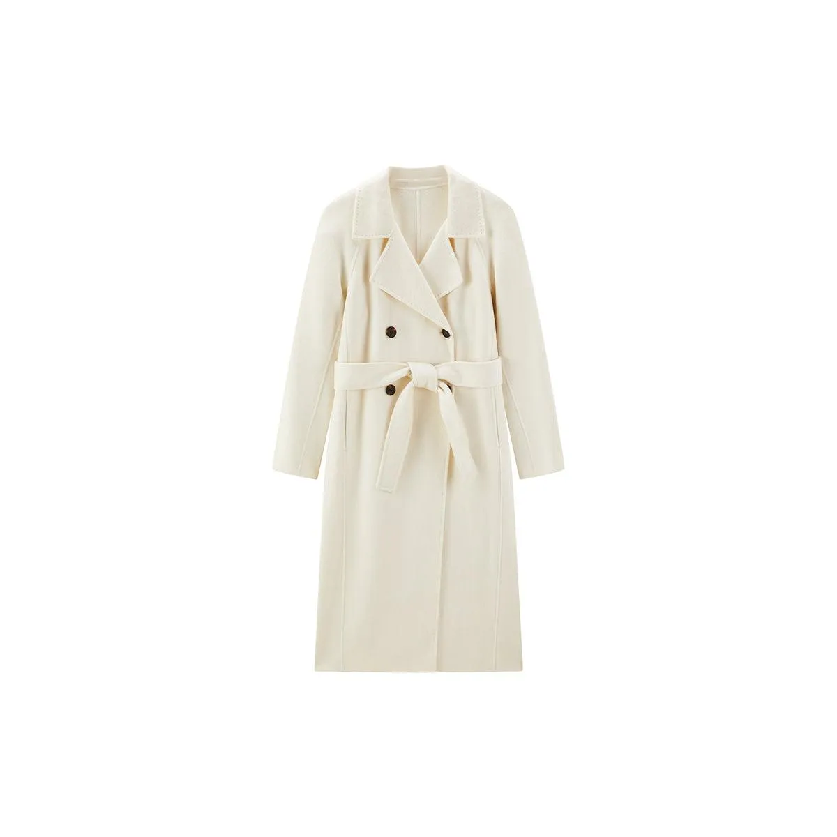 Women's Normcore Sheep Wool Coat sold by PEACEBIRD