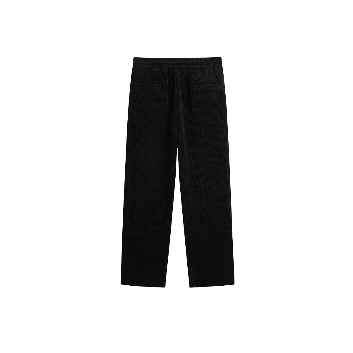 Men's Texture Straight Fit Pants sold by PEACEBIRD product image thumbnail 2