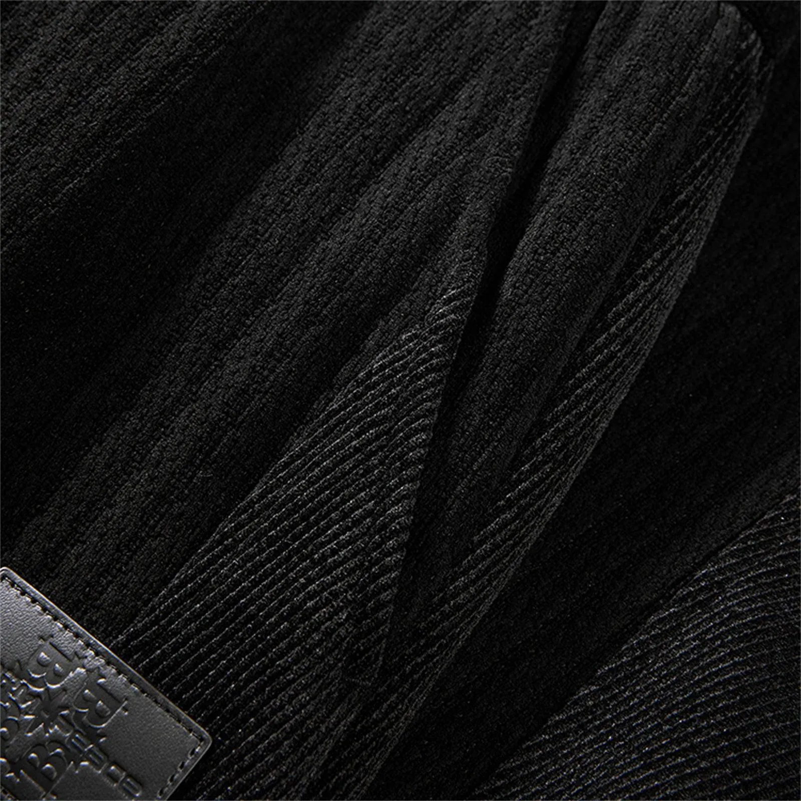 Men's Texture Straight Fit Pants sold by PEACEBIRD product image thumbnail 4