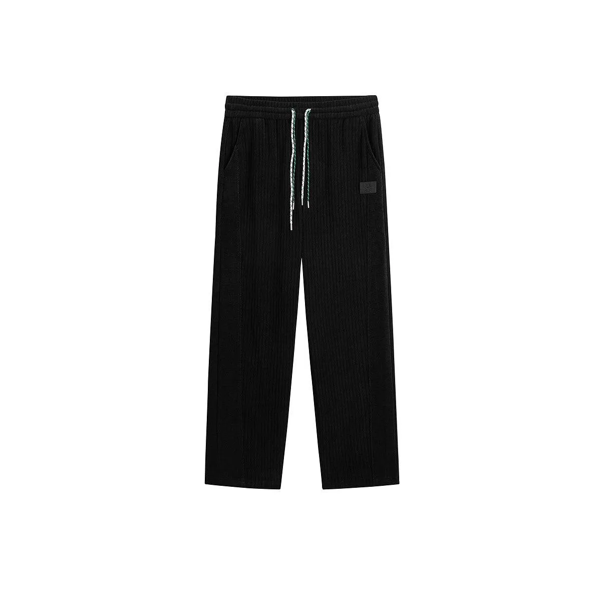 Men's Texture Straight Fit Pants sold by PEACEBIRD