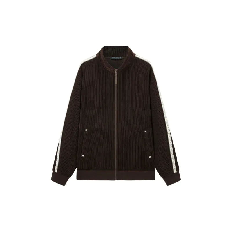 Men's Stand Collar Vintage Jacket sold by PEACEBIRD