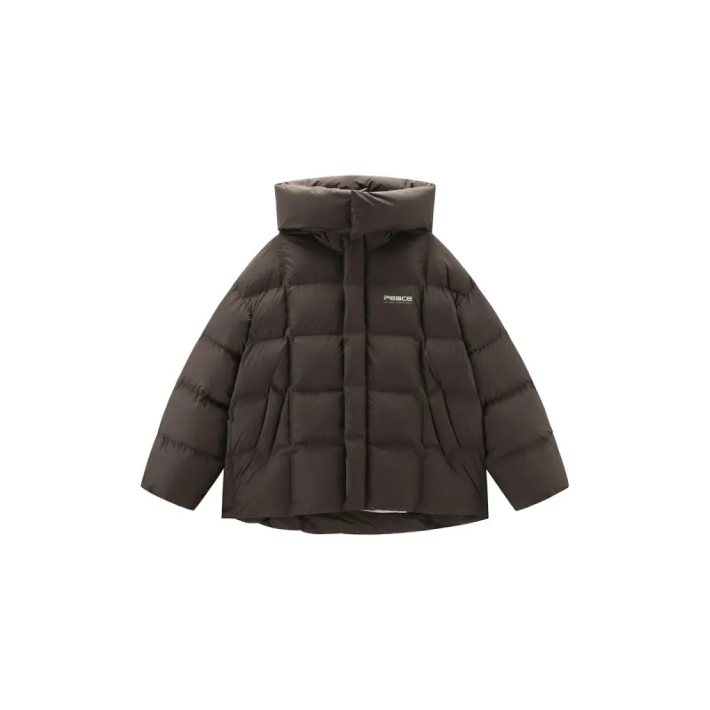 Men's Quilted Hooded Puffer Jacket sold by PEACEBIRD