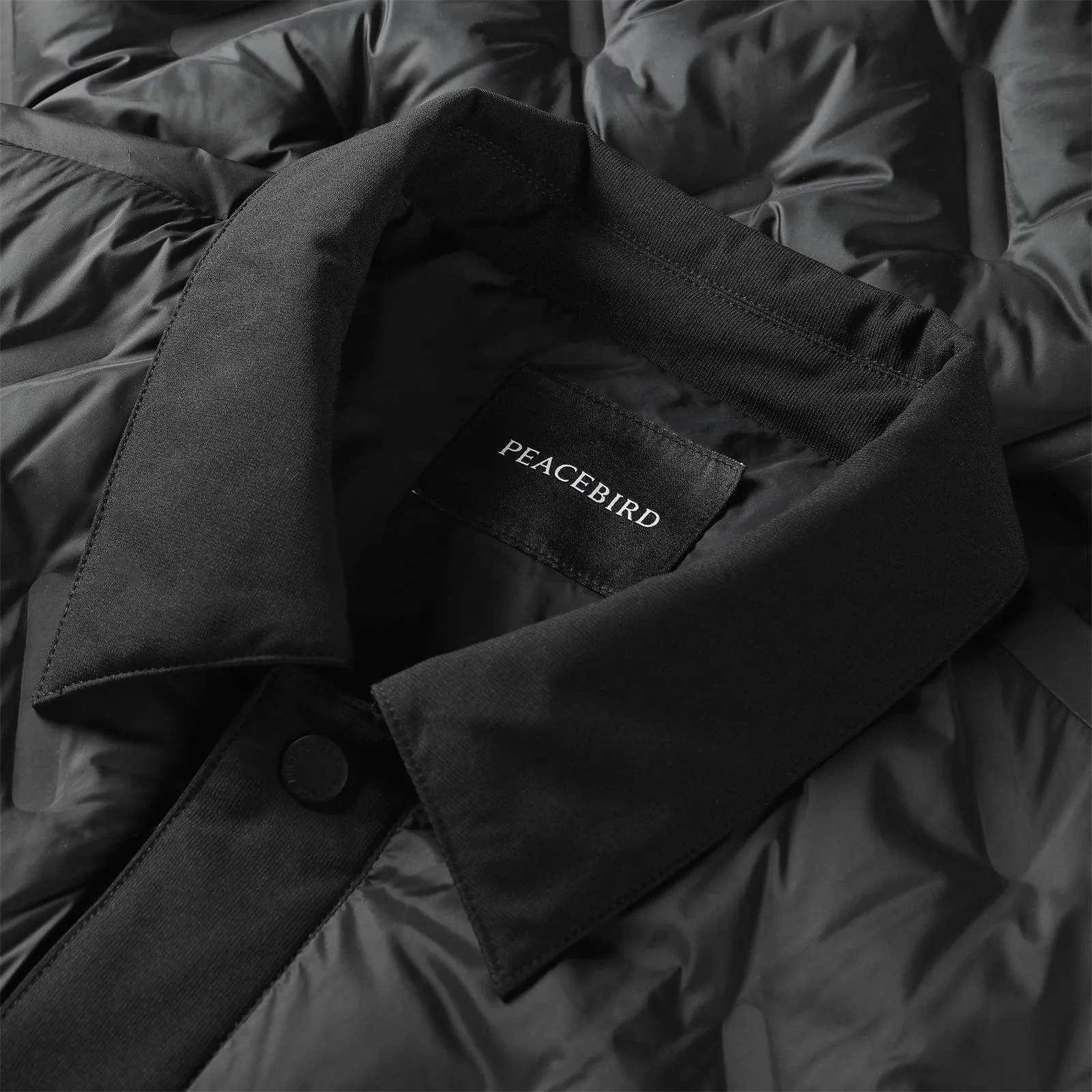 Men's Panelled Puffer Jacket sold by PEACEBIRD product image thumbnail 3