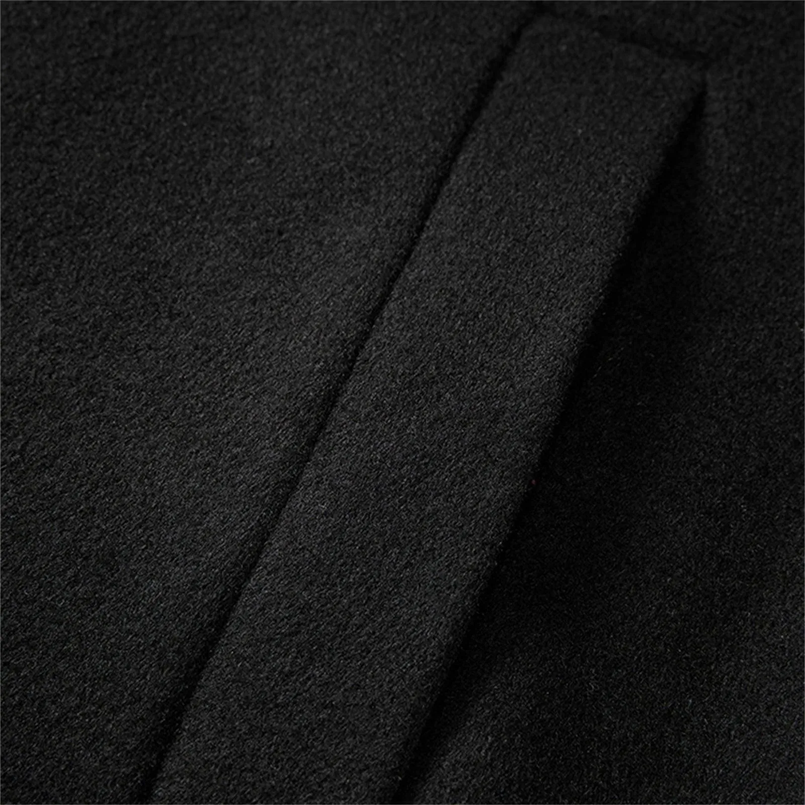 Men's Loose Fit Wool Coat sold by PEACEBIRD product image thumbnail 4