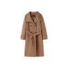 Women's Straight Camel Wool Coat sold by PEACEBIRD