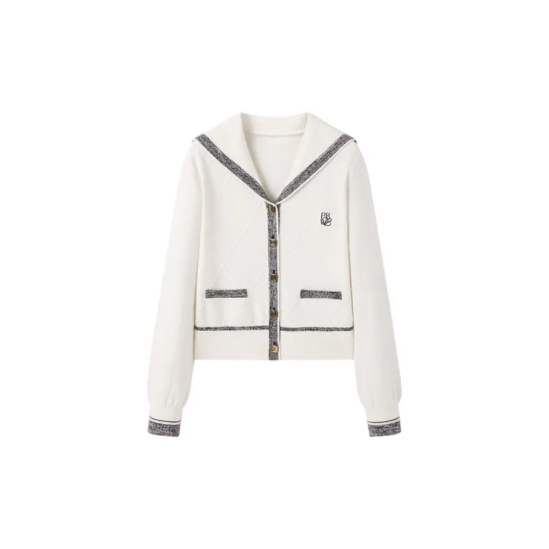 Women's Sailor Collar Knit Cardigans sold by PEACEBIRD