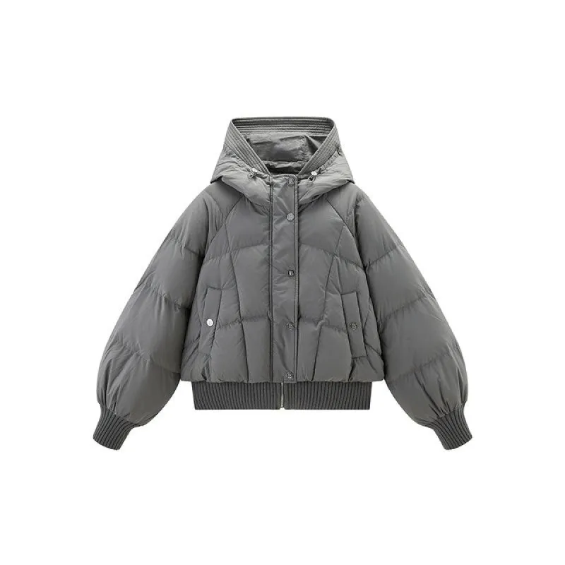 Women's Quilted Puffer Jacket sold by PEACEBIRD