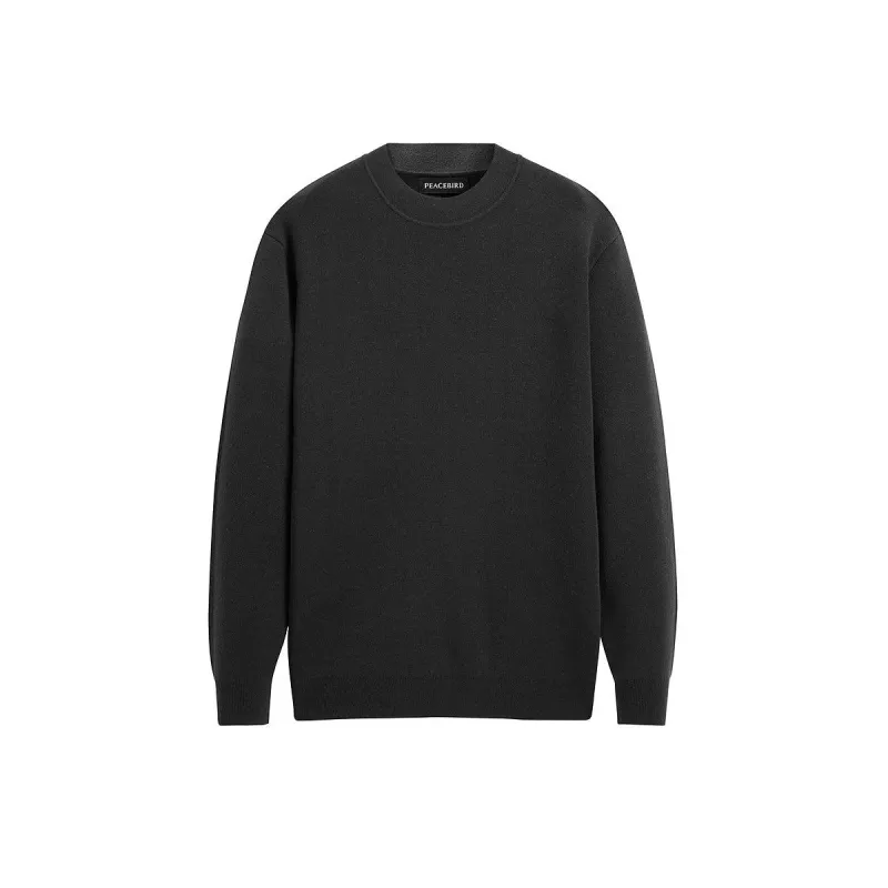 Men's Basic Wool Pullover Sweater sold by PEACEBIRD