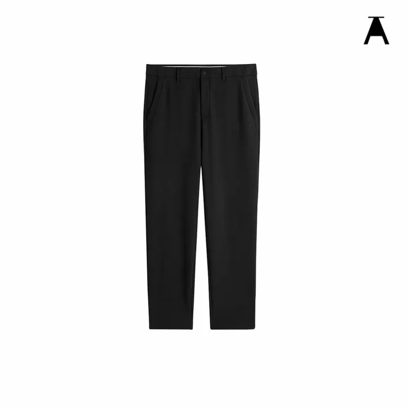 Men's Solid Tapered Pants sold by PEACEBIRD