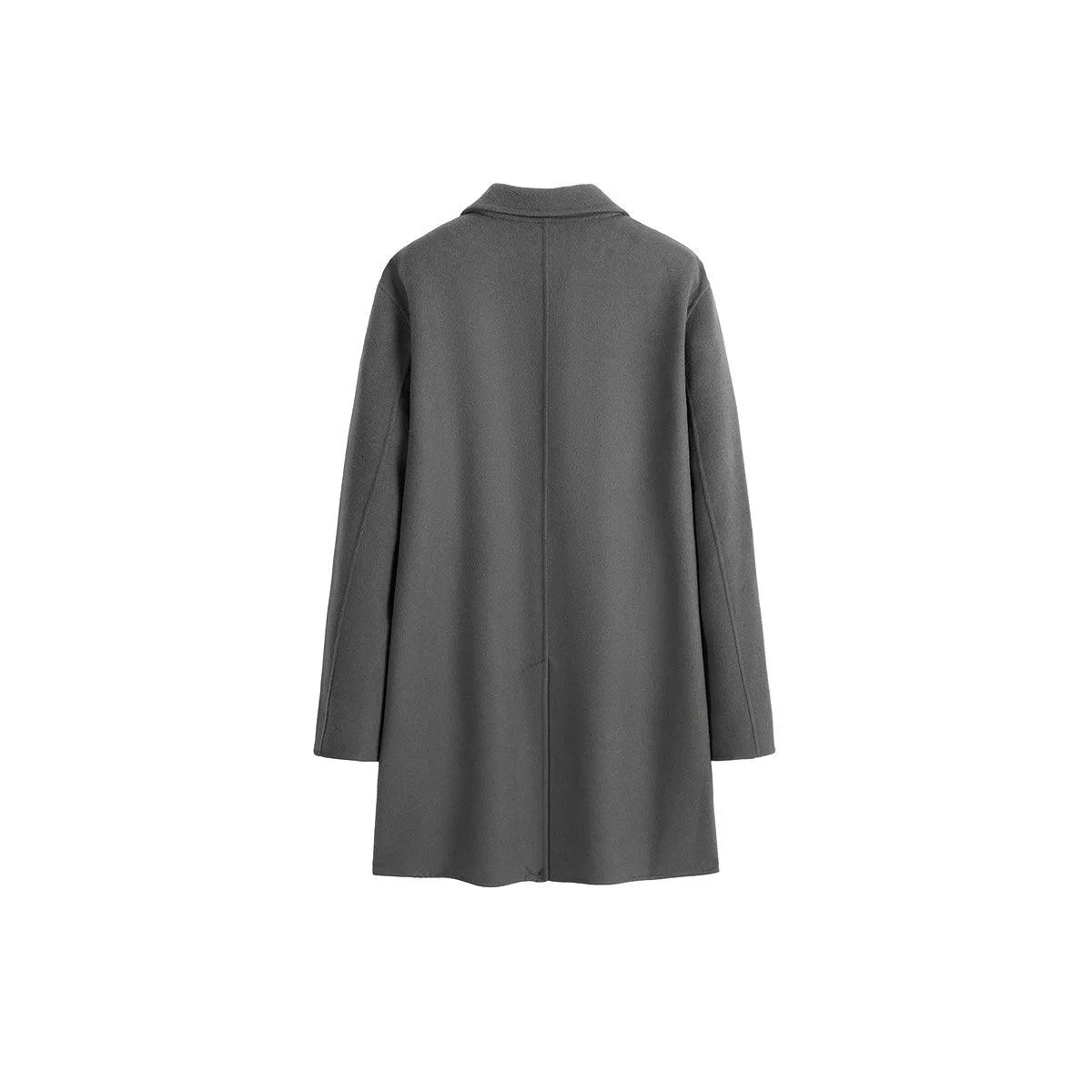 Men's Elegant Wool Coat sold by PEACEBIRD product image thumbnail 2