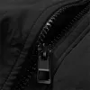 Men's Black Jacquard Puffer Jacket sold by PEACEBIRD