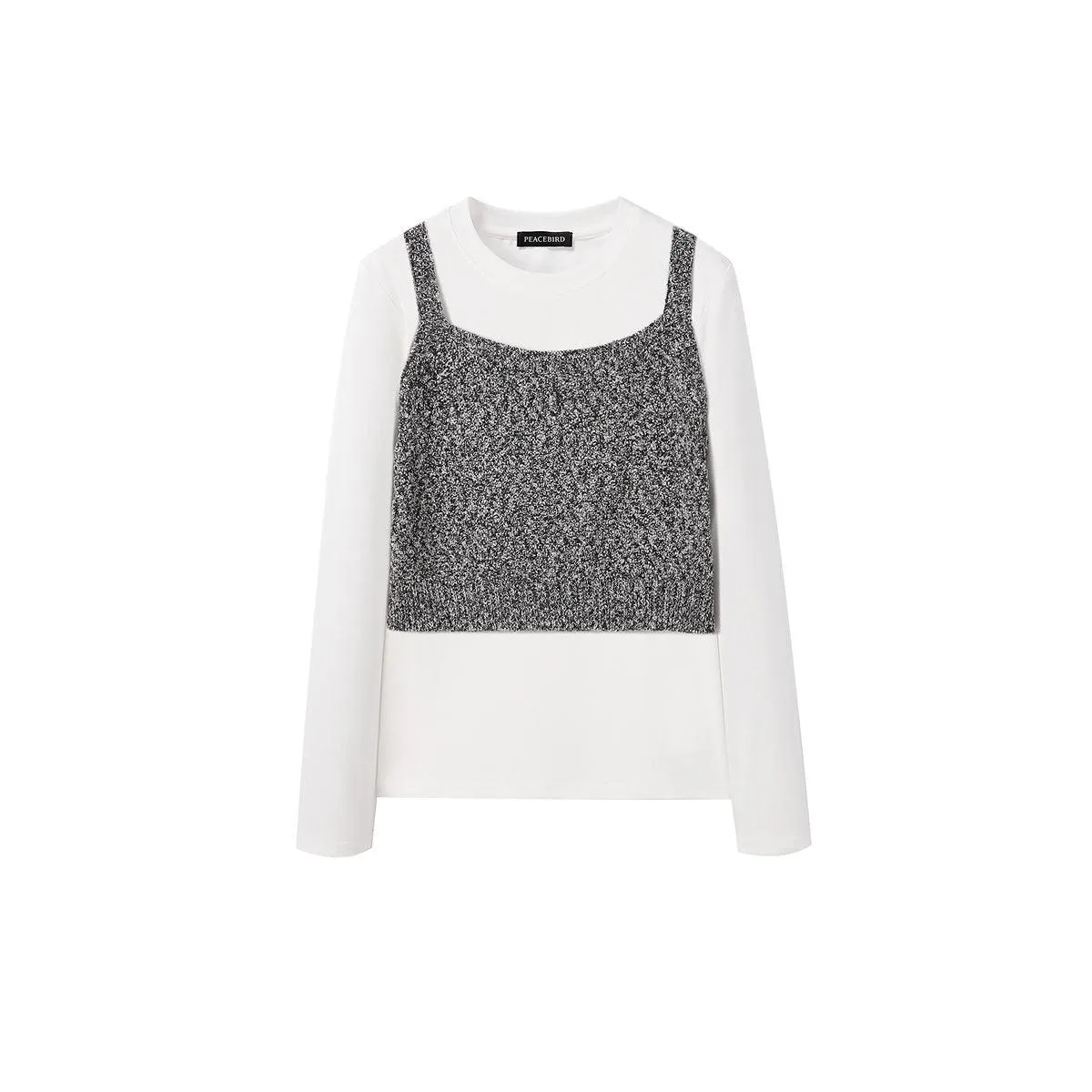 Women's Two-piece Top sold by PEACEBIRD product image thumbnail 2