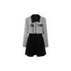 Women's Textured 2-In-1 Dress sold by PEACEBIRD