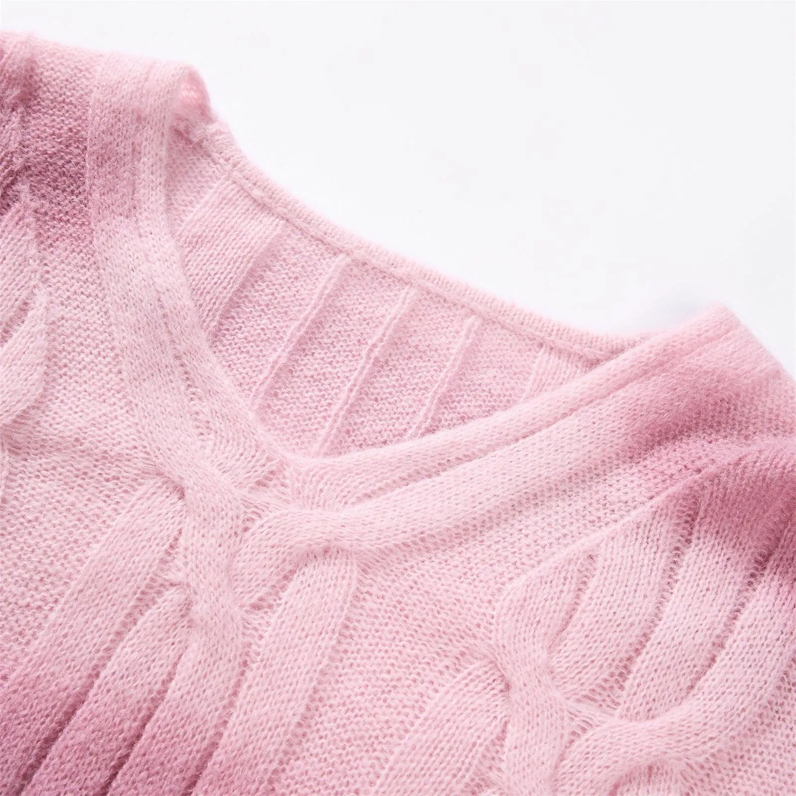 Women's Smudge Textured Pullover sold by PEACEBIRD product image thumbnail 4