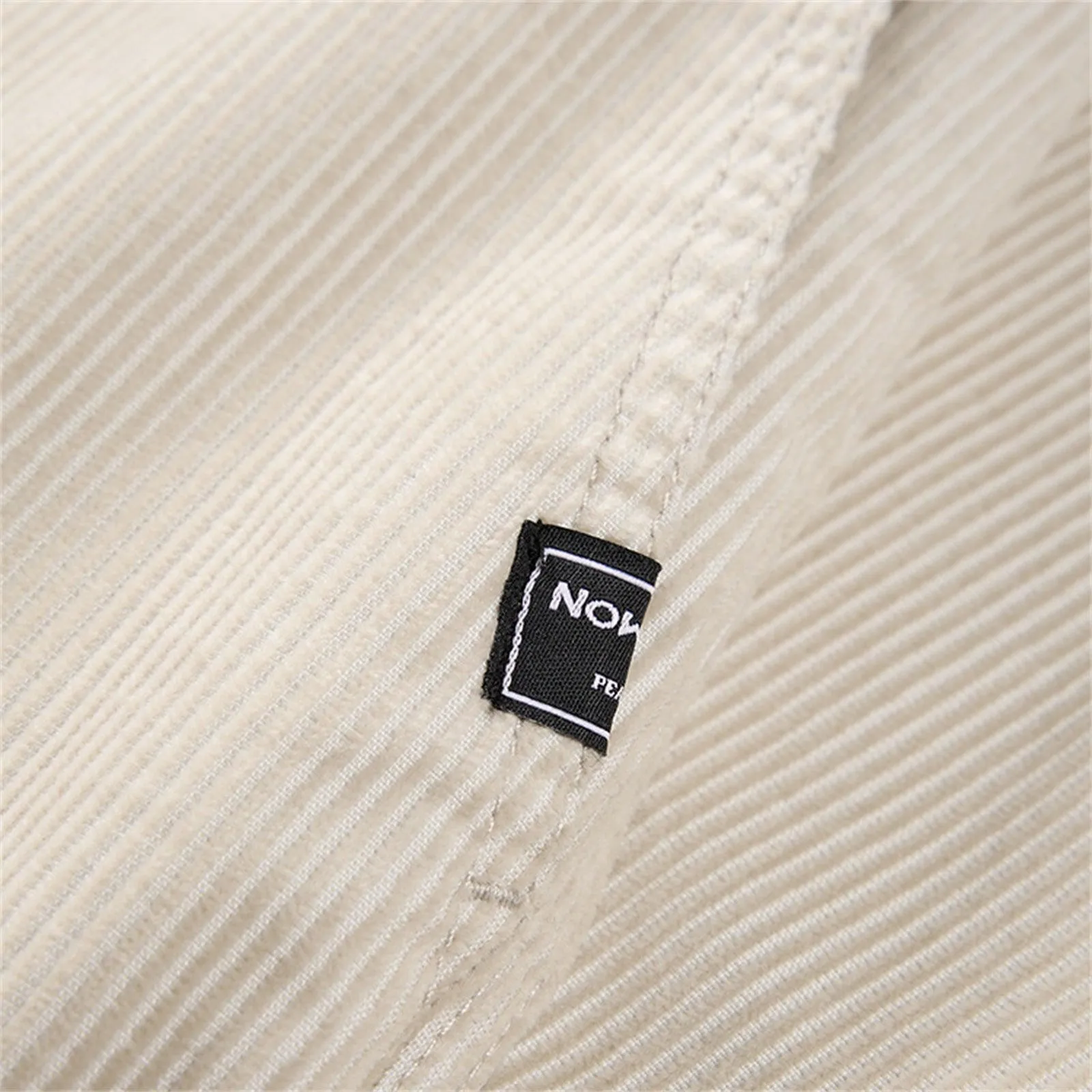 Men's Solid Wide Leg Pants sold by PEACEBIRD product image thumbnail 4