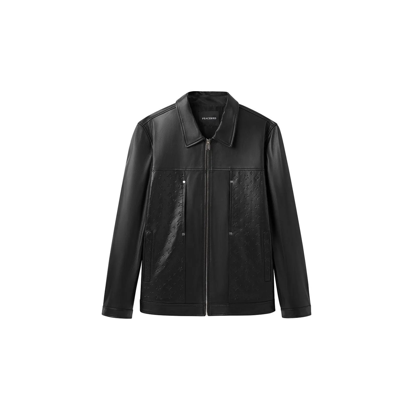 Men's 3D Printed Leather Jacket sold by PEACEBIRD