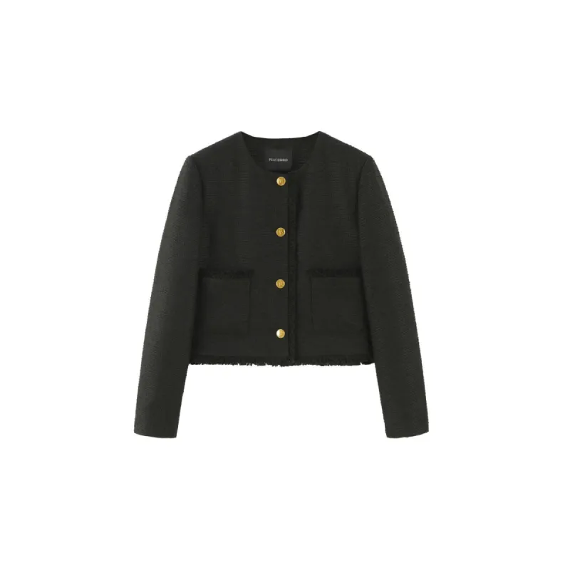 Women's Fringe Braided Jacket sold by PEACEBIRD