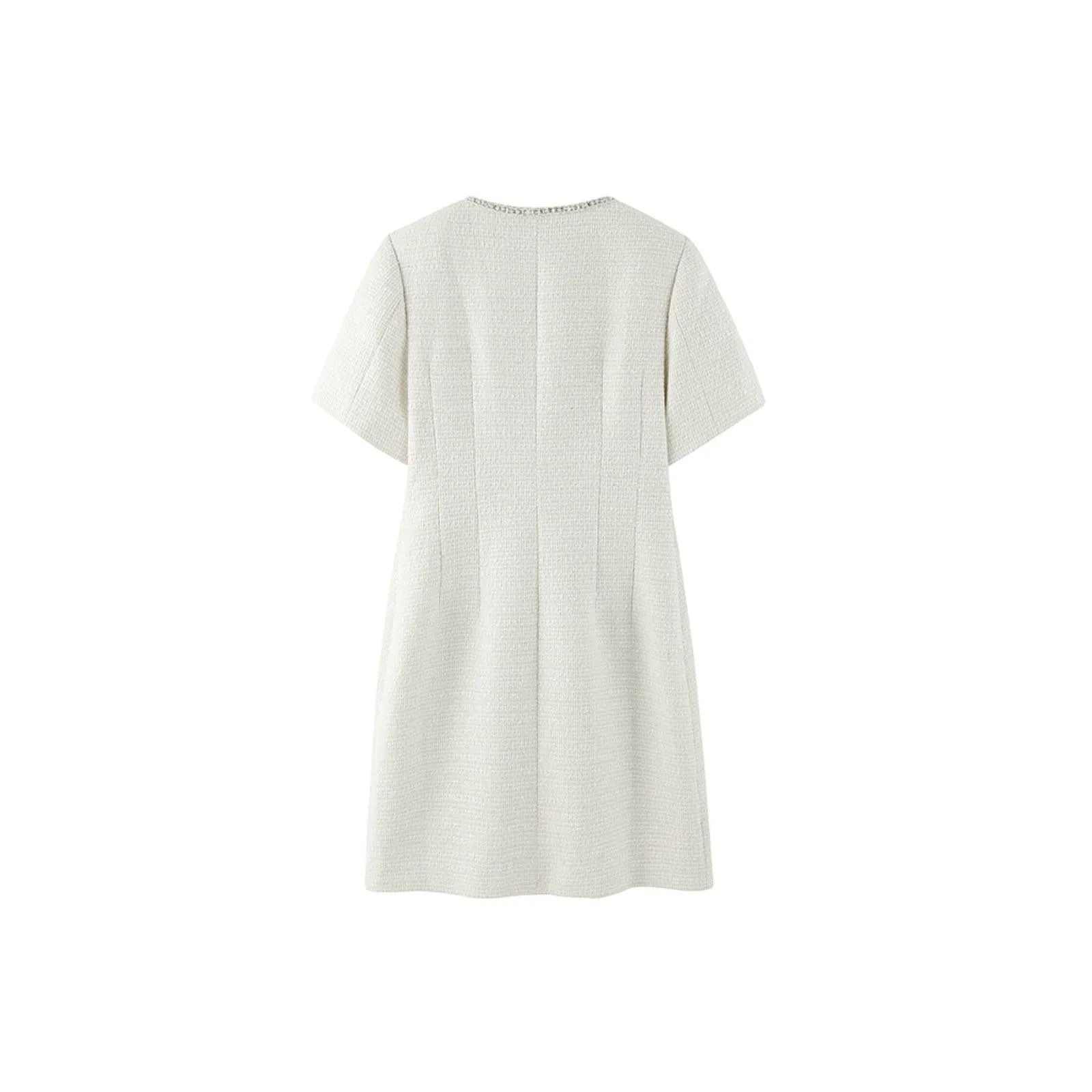 Women's Modern Textured Dress sold by PEACEBIRD product image thumbnail 3