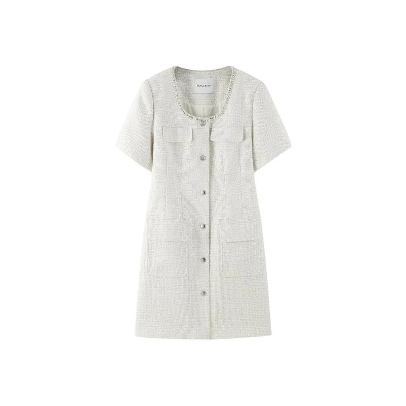 Women's Modern Textured Dress sold by PEACEBIRD