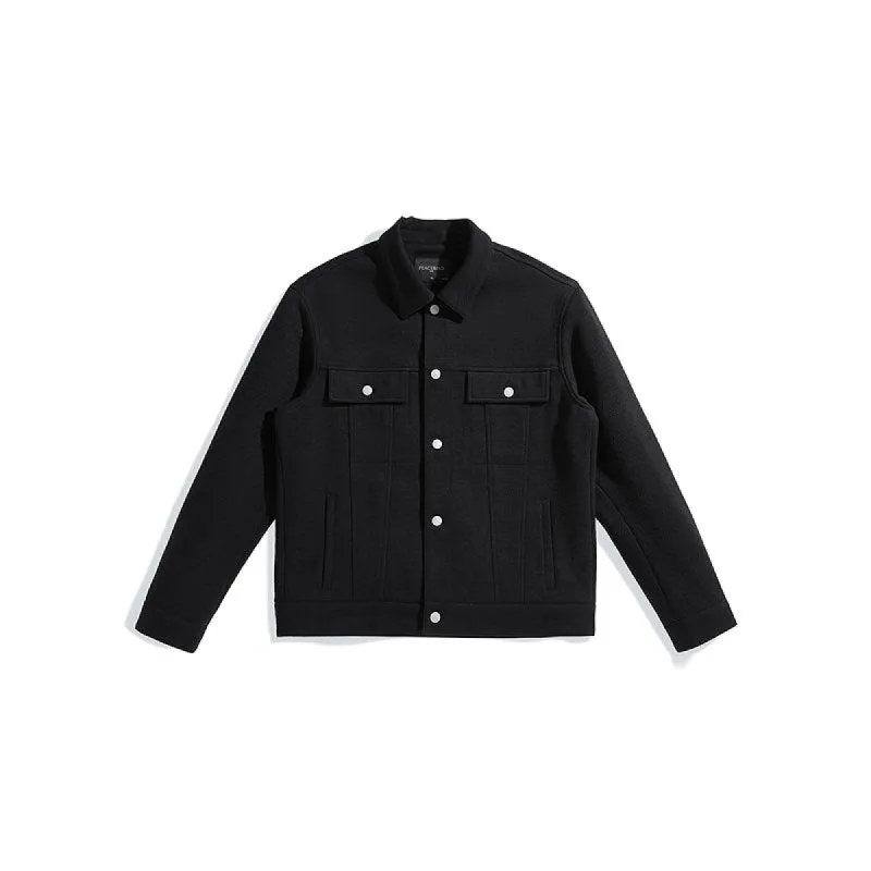 Men's Textured Jacket sold by PEACEBIRD