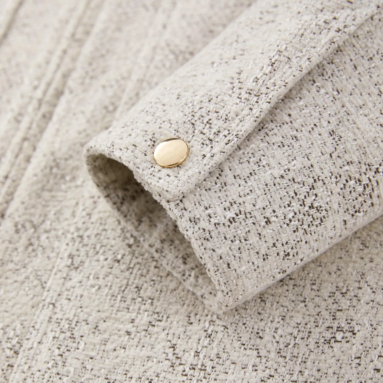 Men's Elegant Tweed Jacket sold by PEACEBIRD product image thumbnail 5