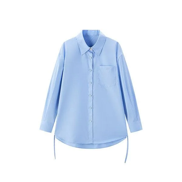 Women's Diamond Button Easy-care Shirt sold by PEACEBIRD
