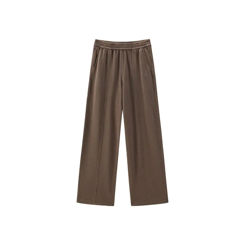 Women's Washed Drawstring Straight Casual Pants sold by PEACEBIRD