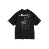 Men's Black Short Sleeve T-Shirt sold by PEACEBIRD
