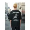 Men's Black Short Sleeve T-Shirt sold by PEACEBIRD