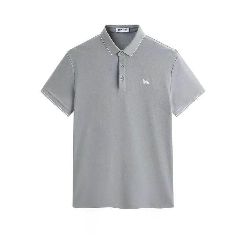 Men's Embroidered Cooling Polo sold by PEACEBIRD
