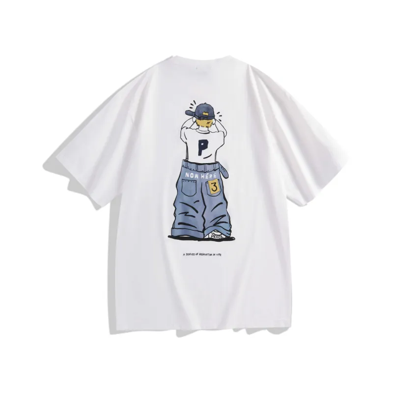 Men's NiceT Summer Short Sleeve T-Shirt sold by PEACEBIRD