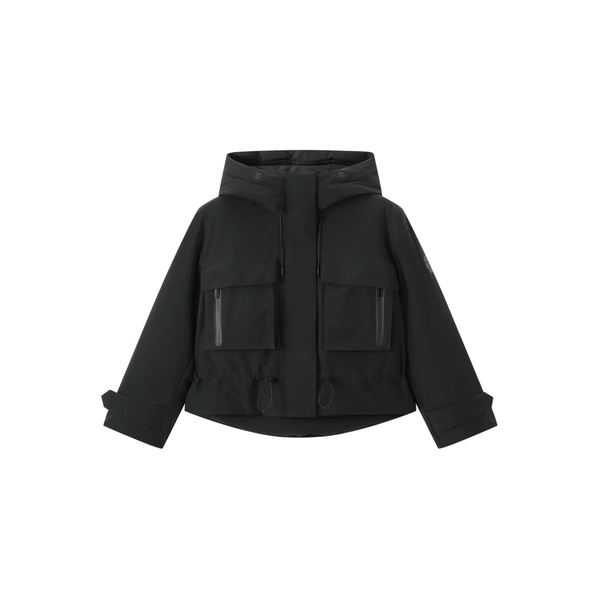 Women's Drawstring Waist Waterproof Puffer Jacket sold by PEACEBIRD