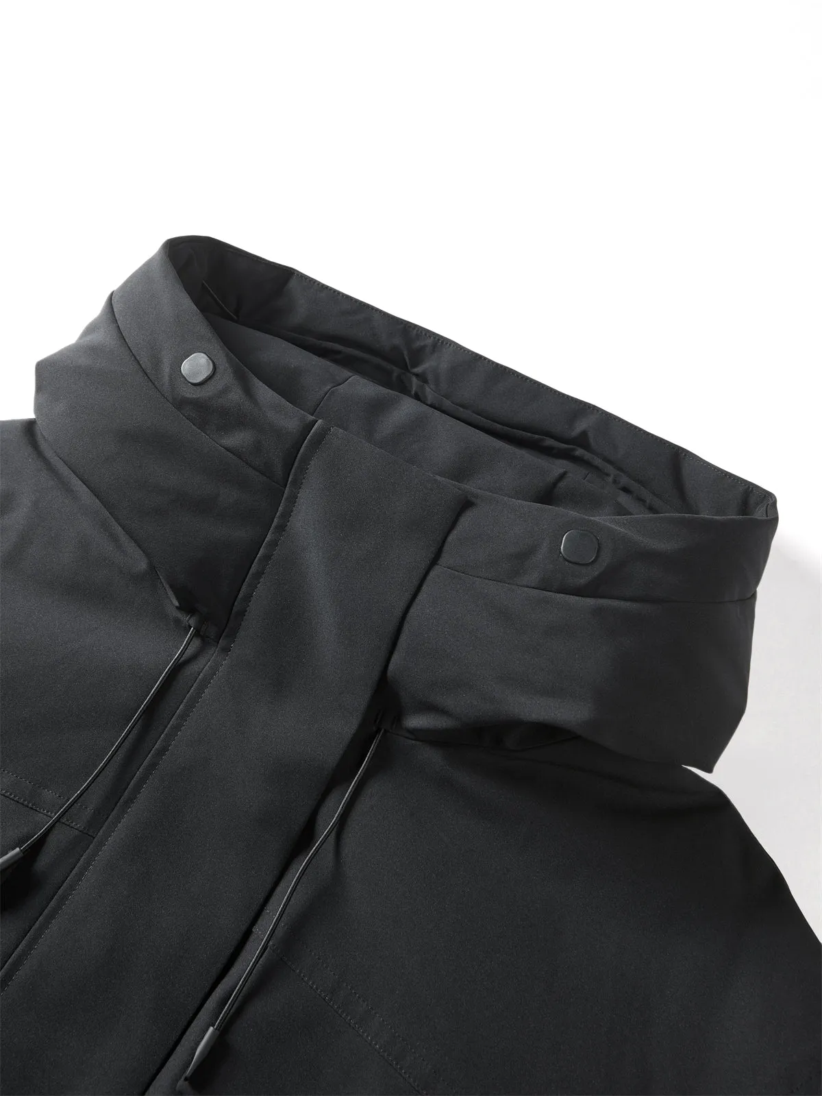 Women's Drawstring Waist Waterproof Puffer Jacket sold by PEACEBIRD product image thumbnail 4