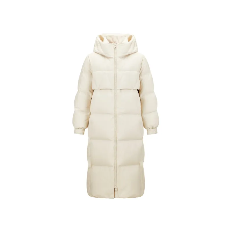 Women's Hooded Extra Long Warm Puffer Jacket sold by PEACEBIRD