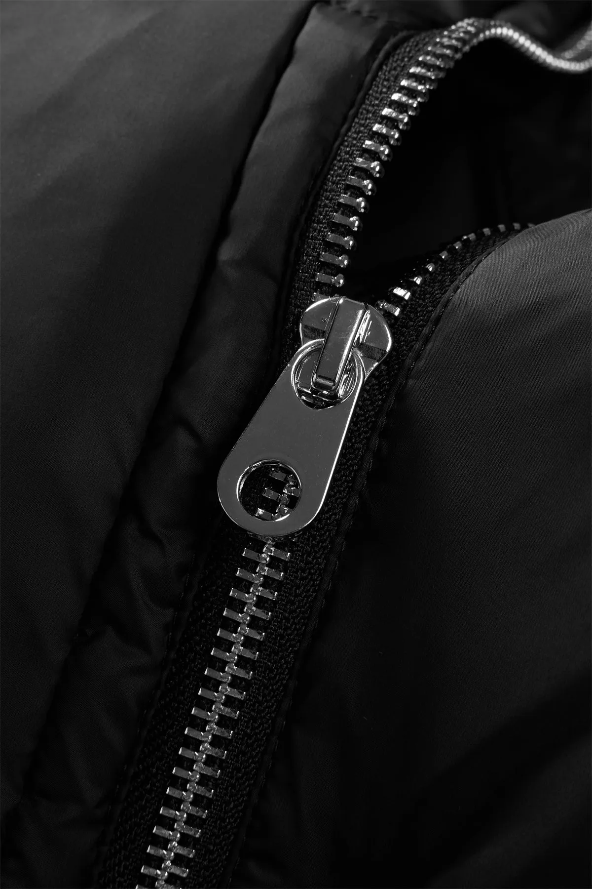 Women's Drawstring Hood Warm Puffer Jacket sold by PEACEBIRD product image thumbnail 5