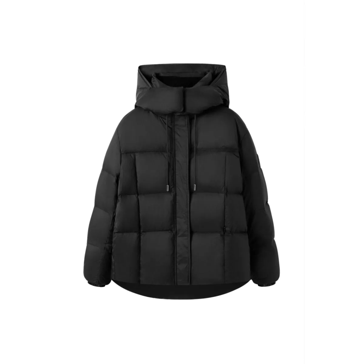 Women's Drawstring Hood Warm Puffer Jacket sold by PEACEBIRD