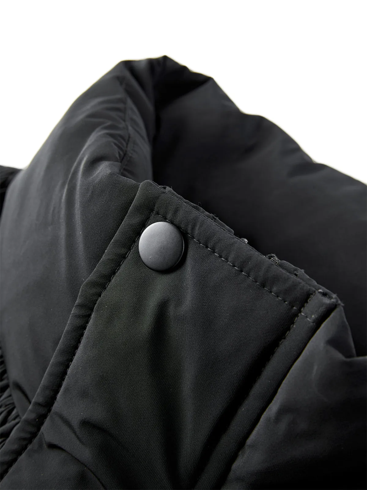 Men's Spliced Textured Puffer Jacket sold by PEACEBIRD product image thumbnail 4