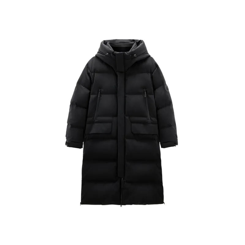 Men's Function Extra Long Warm Puffer Jacket sold by PEACEBIRD