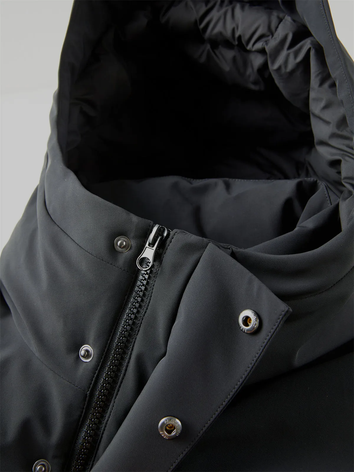 Men's Elegant Waterproof Long Puffer Jacket sold by PEACEBIRD product image thumbnail 4